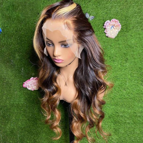 ombre brown wig