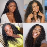 curly HD lace closure wig