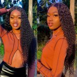 curly HD lace closure wig