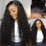 water wave hd lace human hair wig (2)