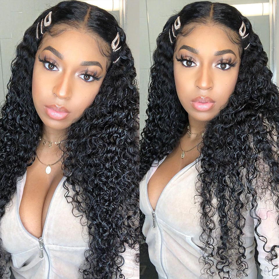 4x4 curly wig