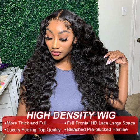 high density loose deep wave wig