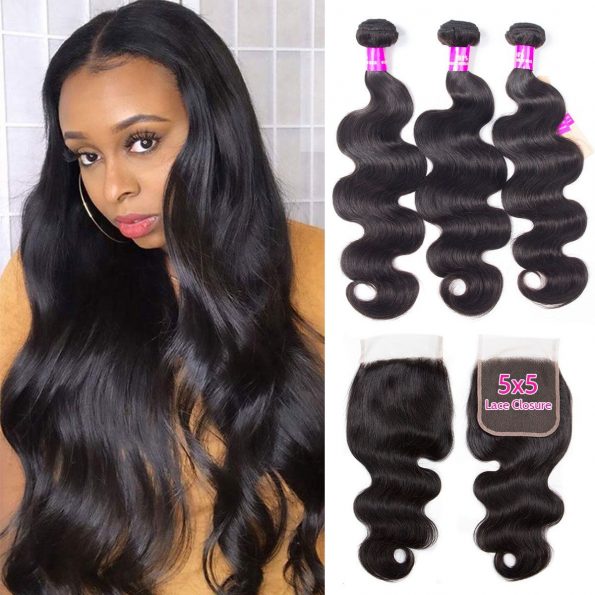 Body wave with 5x5 closure