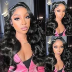 straight hair human hair wig (1)