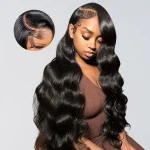 straight hair human hair wig (1)