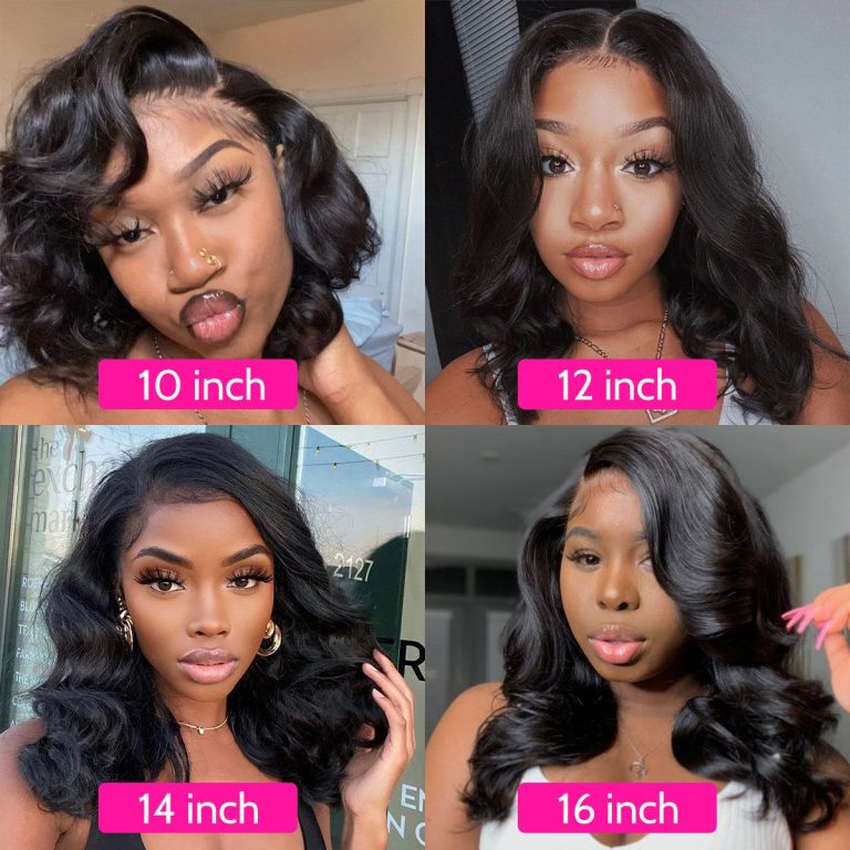 Short Body Wave Wig 13x4 HD Lace Front Wigs | Recool Hair