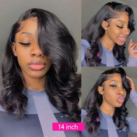 Short Body Wave Wig 13x4 HD Lace Front Wigs | Recool Hair