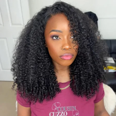 curly glueless wig