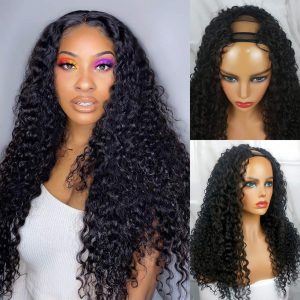 deep wave u part wig