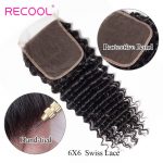 deep wave bundles with 6×6 lace closure