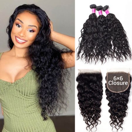 water wave bundles with 6x6 closure