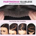 short body wave wig with layer (1)