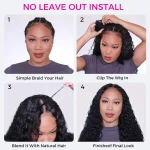 Deep Wave V Part Wig