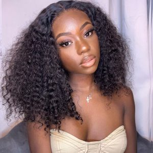 Glueless Wig Short Deep Curly HD Lace Wig | Recool Hair