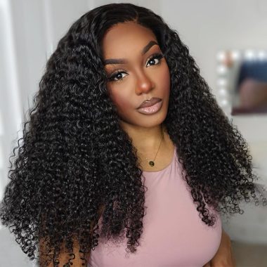 Curly Hair Glueless Wig 5x5 13x4 Clear Lace | Recool Hair