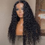deep wave human hair wig