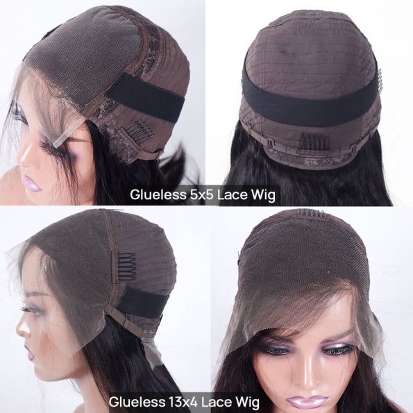 glueless wig cap detail