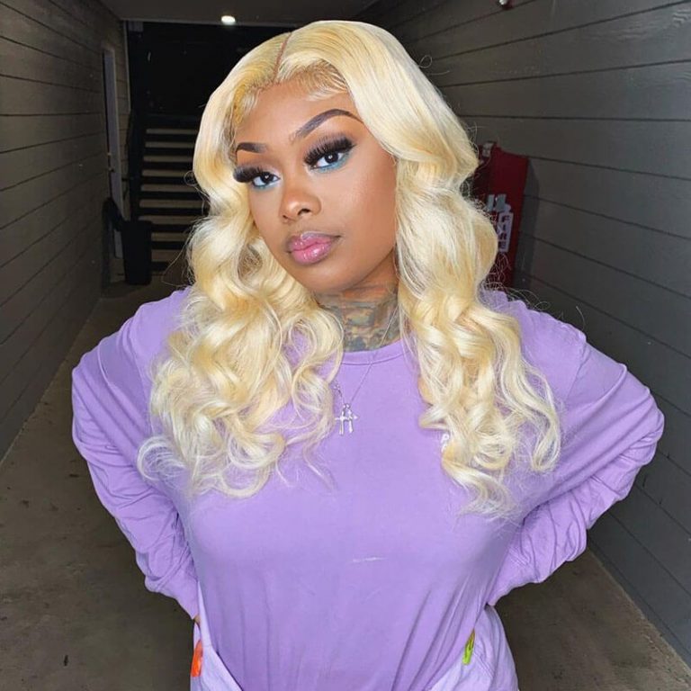 613 Blonde Body Wave Straight 13x4 Lace Wig | Recool Hair