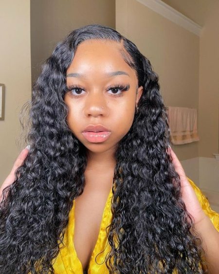How To Style An Deep Wave Human Hair Wig | Recool Hair
