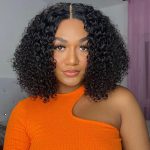 short deep curly wig