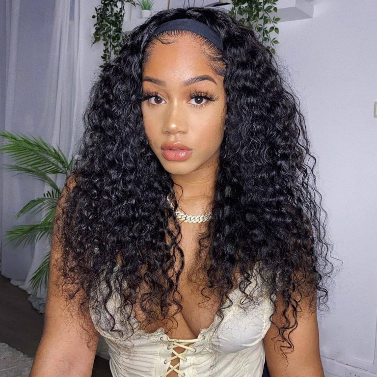 The Brazilian Deep Wave Hairstyles That You’ll Love Deep-wave-headband-wig