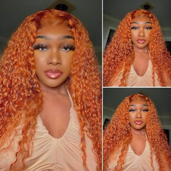 ginger curly wig