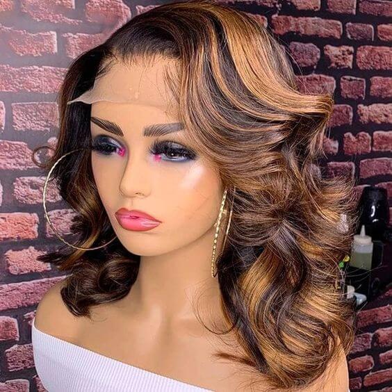 highlight-body-wave-short-human-hair-wig