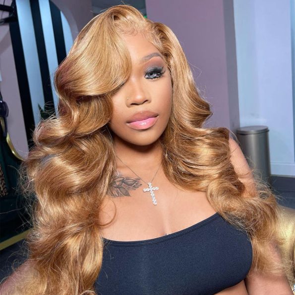 #27 Honey Blonde Body Wave Wig