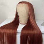 #33 Reddish Brown Straight Hair Wig