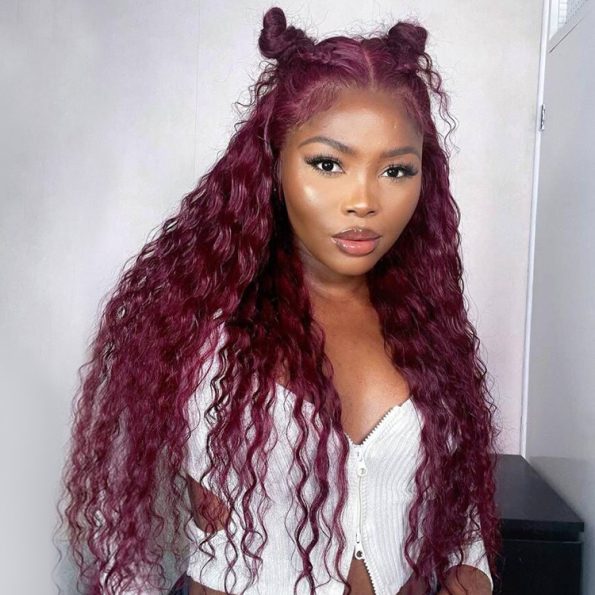 99J water wave wig