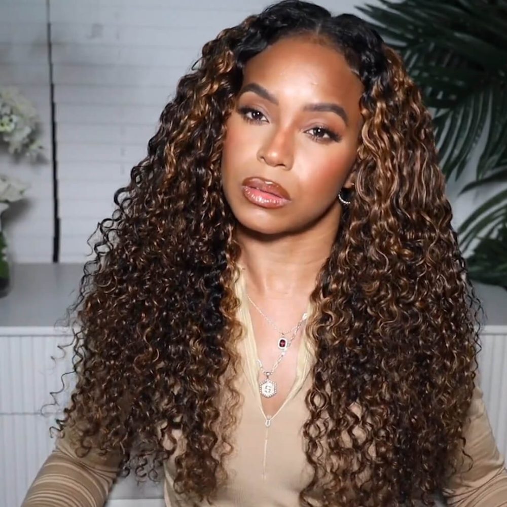 Highlight Curly 5x5 13x4 Lace Wig | Recool Hair
