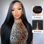 kinky straight v part wig (3)