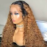 ombre 1b-27 curly wig