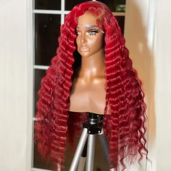 red-loose-deep-wave-wig