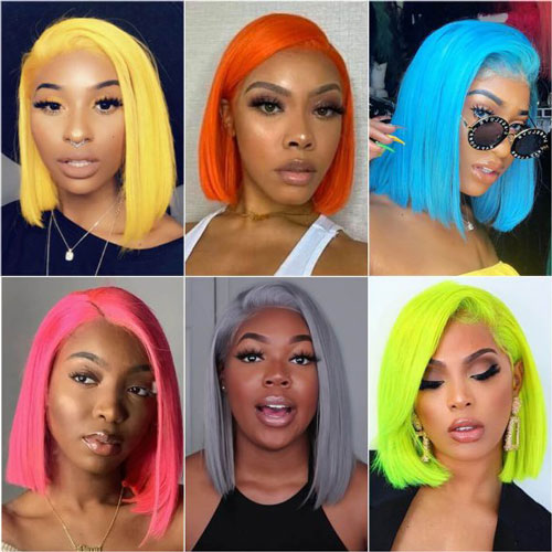 colorful-bob-wig-pink-grey-orange-blue-green-color