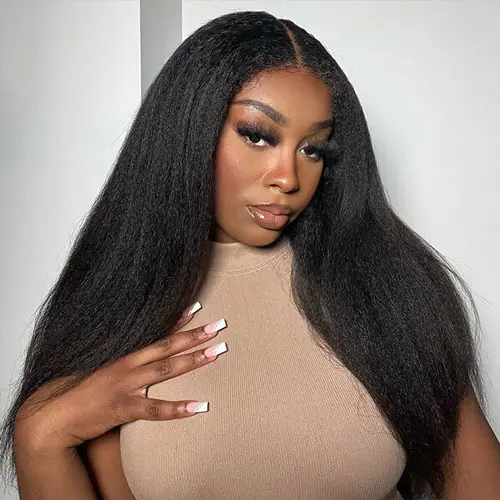 Kinky-Straight-Wear-Go-Pre-Cut-Lace-Glueless-Closure-Wig