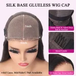 body wave silk base glueless wig