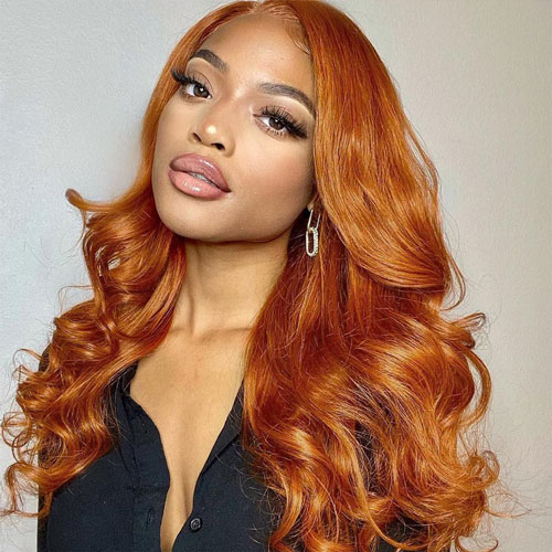 Ginger-Color-New-Body-Wave-Short-Human-Hair-Wig