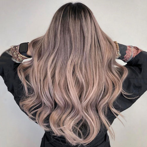 Milk-tea-balayage