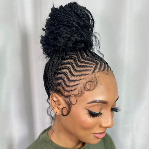 8 Beautiful Braided Updos For Black Women | Recool Hair