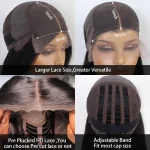 water wave hair wear go glueless wig air cap
