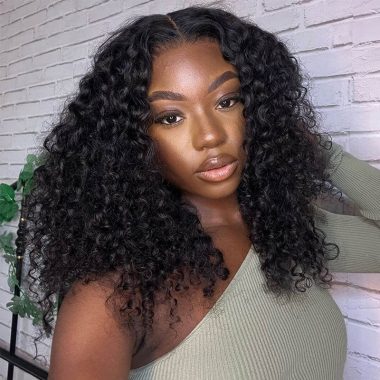 Short Bouncy Curly Wear Go Glueless Wig | Recool Hair