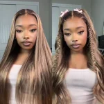 highlight glueless wig