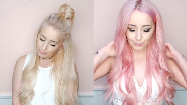 How-To-Dye-Your-Blonde-Hair-To-Pastel-Pink-Color