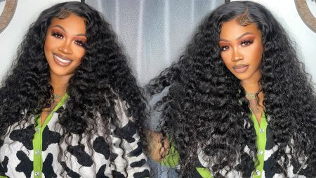 How To Style An Deep Wave Human Hair Wig