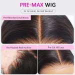 loose body wave short human hair glueless wig 5 (2)
