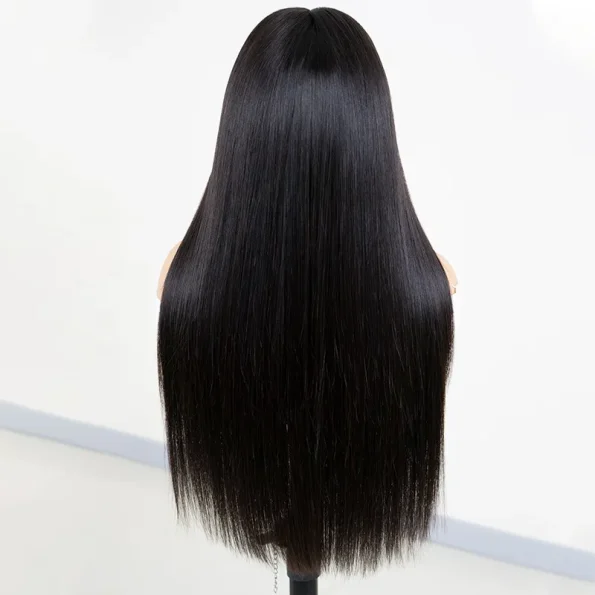 9x6 straight human hair glueless wig