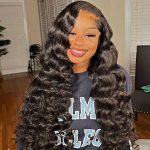 loose deep wave wig