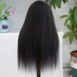 kinky straight human hair wig (3)