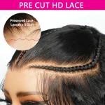 deep wave pre braid glueless human hair wig 9